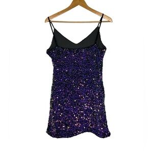 Sequin Mini Dress Size Large